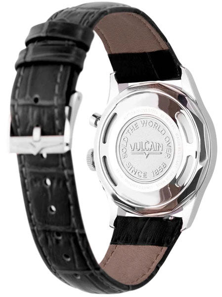 Vulcain Cricket Classique 39mm Black Khaki Numbers Watch 100168B97.BAN248 Image 2