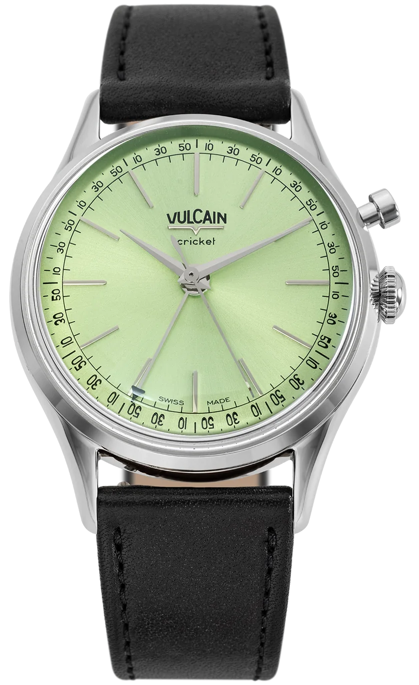 Vulcain Cricket President 36mm Pistachio Green Watch 100172A90.BAC301 Image 1