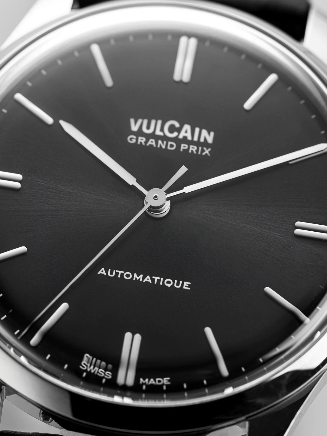 Vulcain Grand Prix Grey Leather Watch 670171A00.BAC213 Image 2