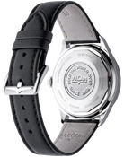 Vulcain Grand Prix Silver Black Calf Leather Watch 670171A50.BAC201 Image 2
