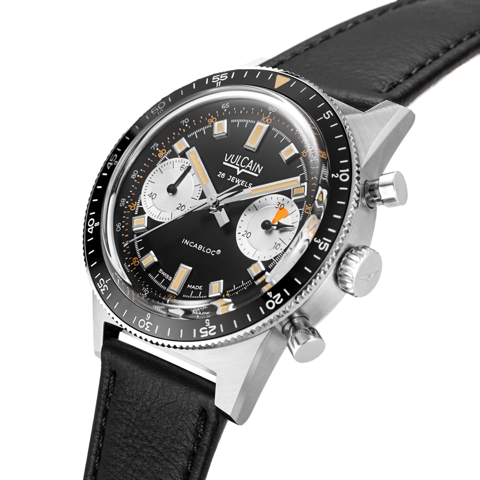 Vulcain Skindiver Chronograph Black Watch VLC-096 Image 2