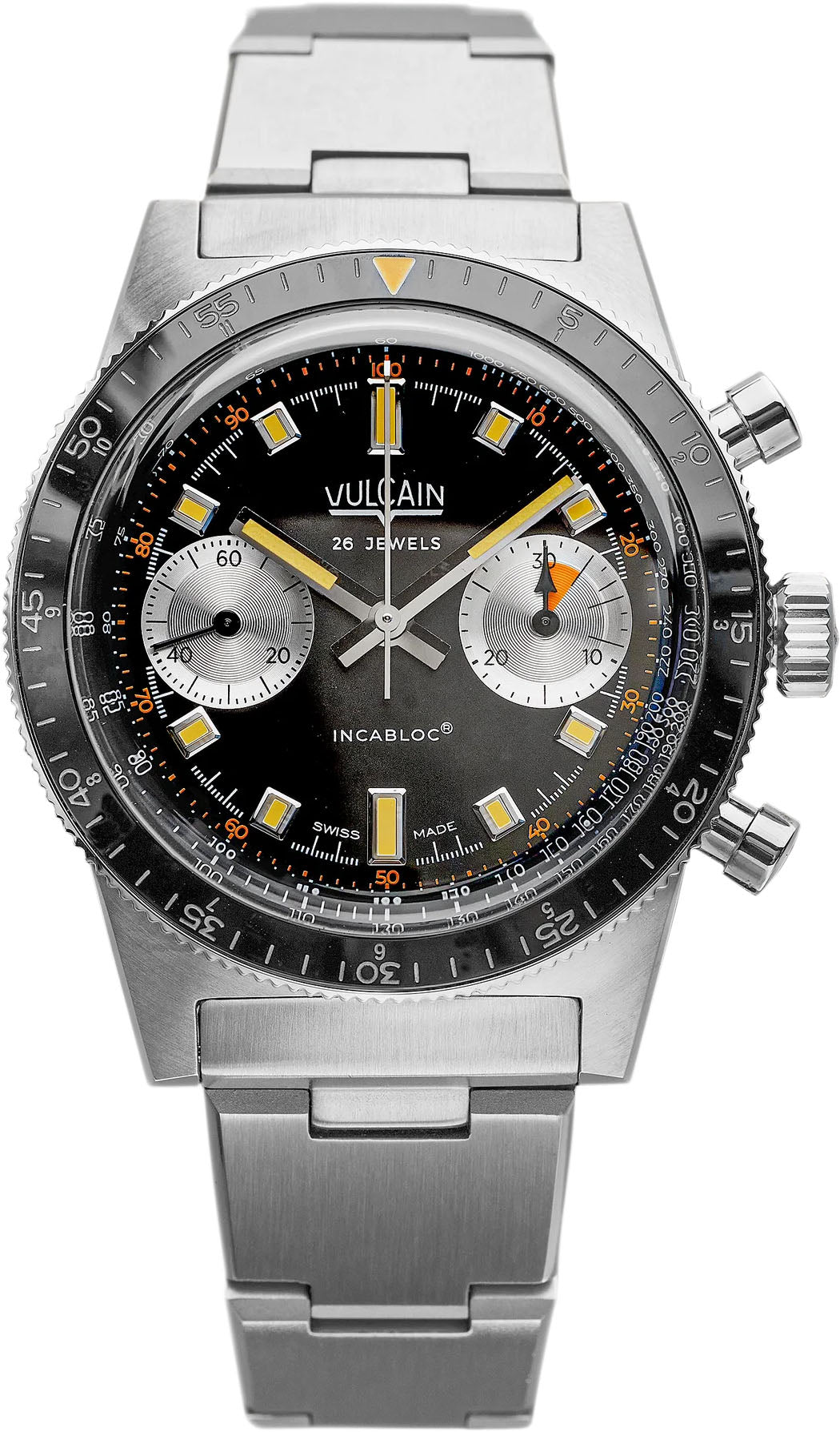 Vulcain Skindiver Chronograph Black Watch VLC-097 Image 1