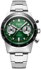 Vulcain Skindiver Chronograph Green Bracelet Limited Edition Watch VLC-103 Image 1
