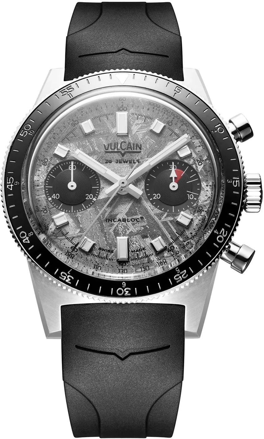 Vulcain Skindiver Chronograph Meteorite Limited Edition Watch VLC-095 Image 1