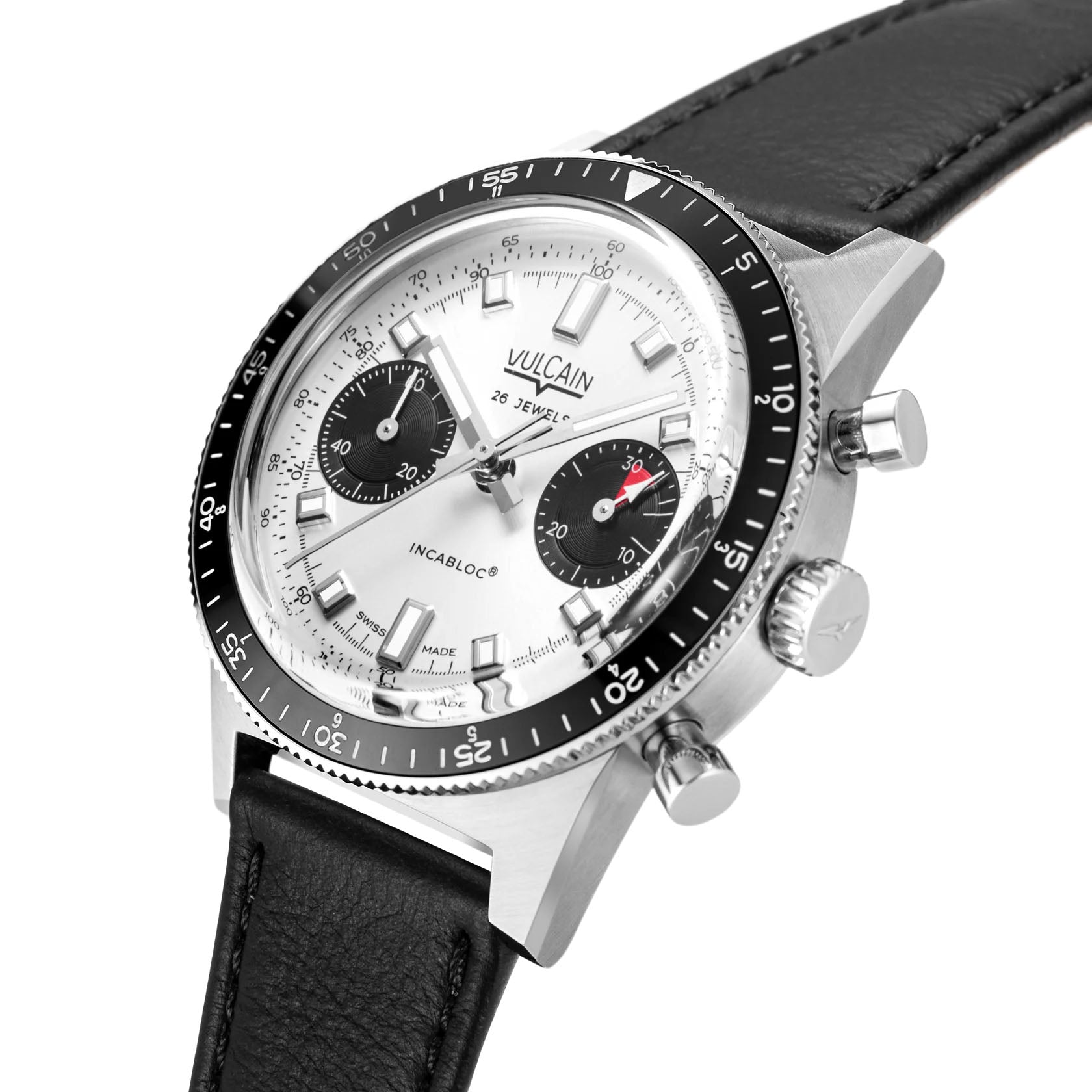 Vulcain Skindiver Chronograph White Watch VLC-098 Image 3