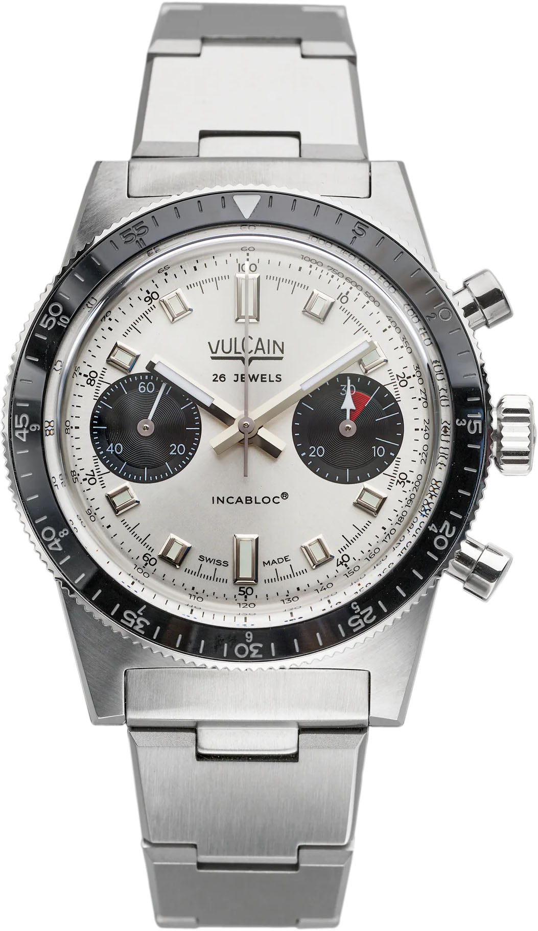 Vulcain Skindiver Chronograph White Watch VLC-099 Image 1