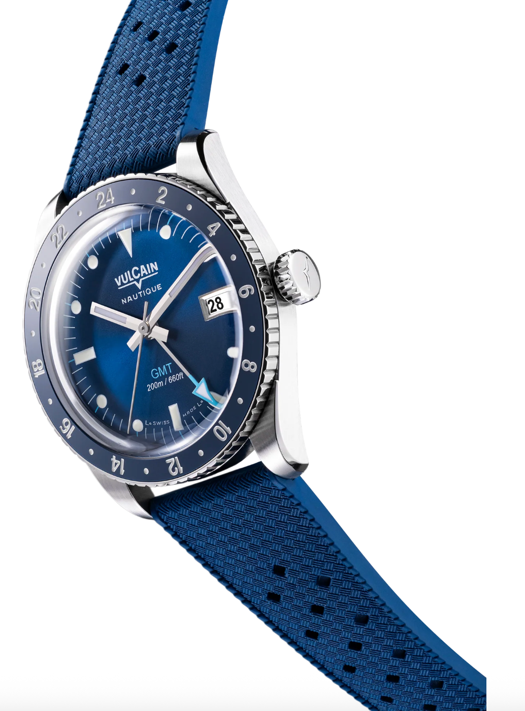 Vulcain Skindiver GMT Azul Limited Edition Watch VLC-106 Image 2