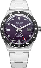 Vulcain Skindiver GMT Purple Bracelet Limited Edition Watch VLC-101 Image 1