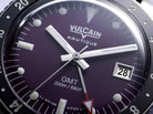 Vulcain Skindiver GMT Purple Rubber Limited Edition Watch VLC-100 Image 3