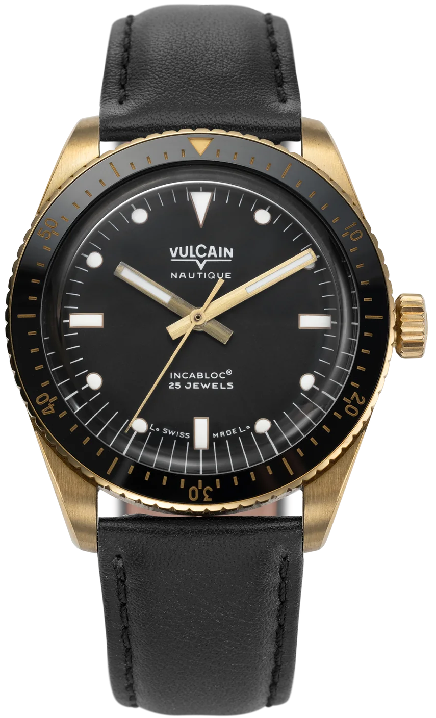 Vulcain Skindiver Nautique Bronze Black Watch 662170A07.BAC201 Image 1