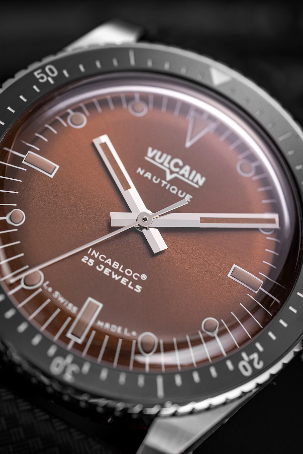 Vulcain Skindiver Nautique Brown Watch 660170A47.BAC201 Image 2