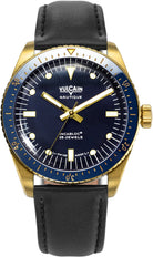 Vulcain Skindiver Nautique Gold & Blue Watch 661170A37.BOC201 Image 1