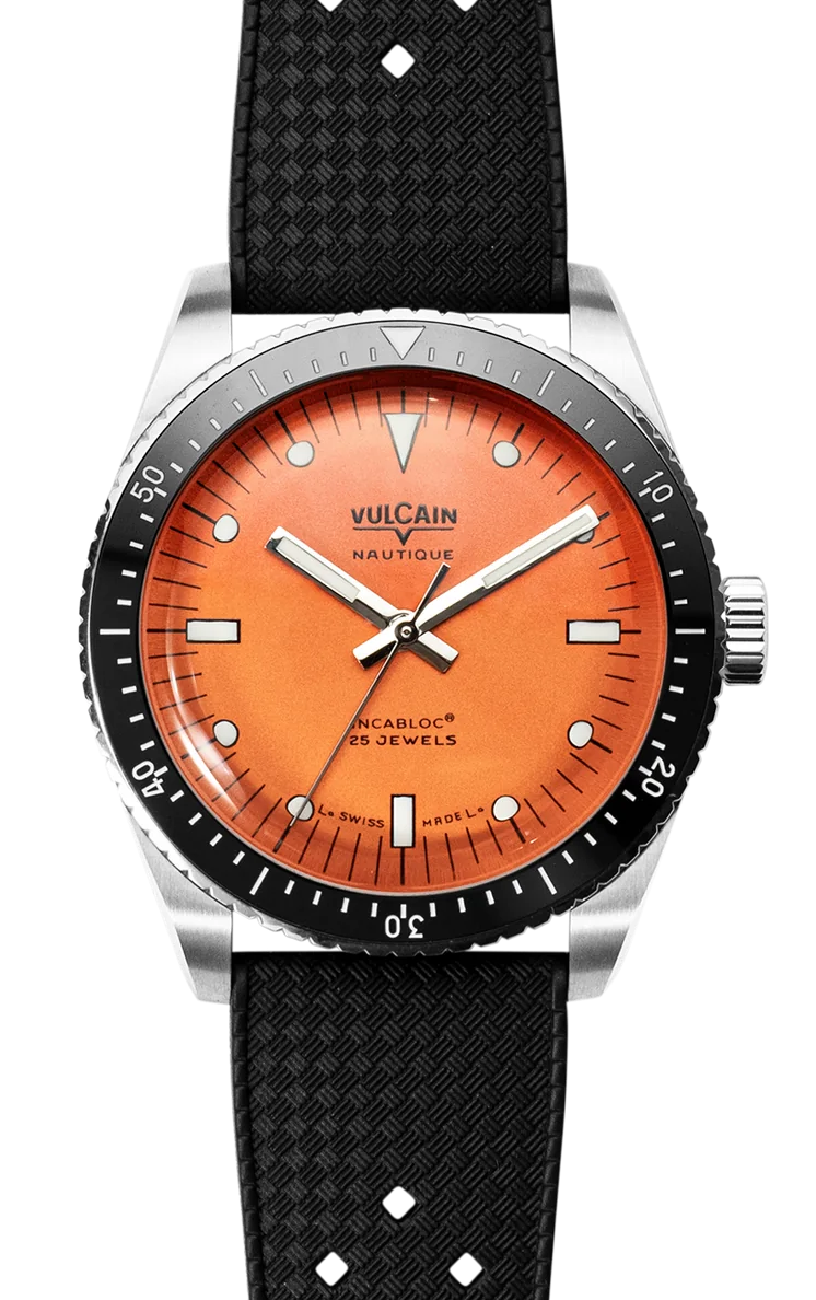 Vulcain Skindiver Nautique Orange Watch 660170A67.BAR200 Image 1