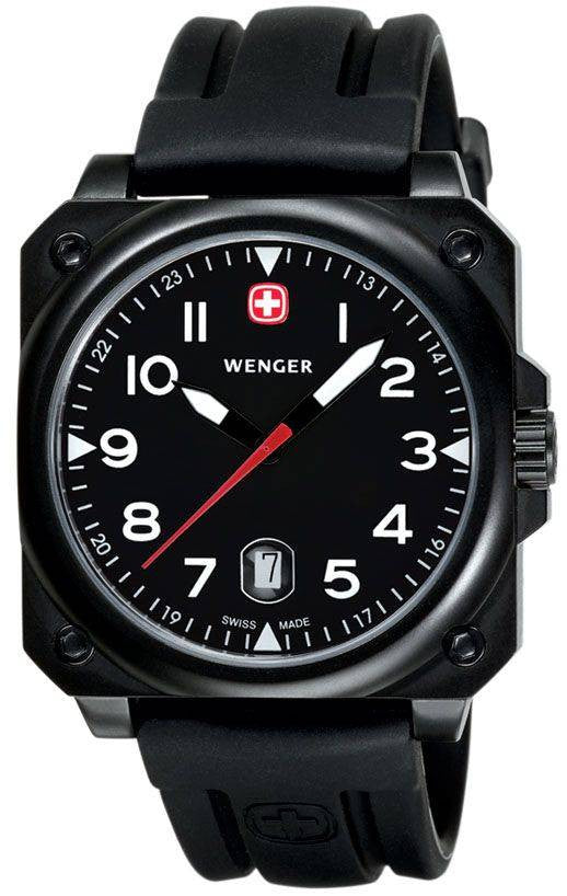 Wenger Aerograph Cockpit 3 Hands Date D WGR-119 Image 1