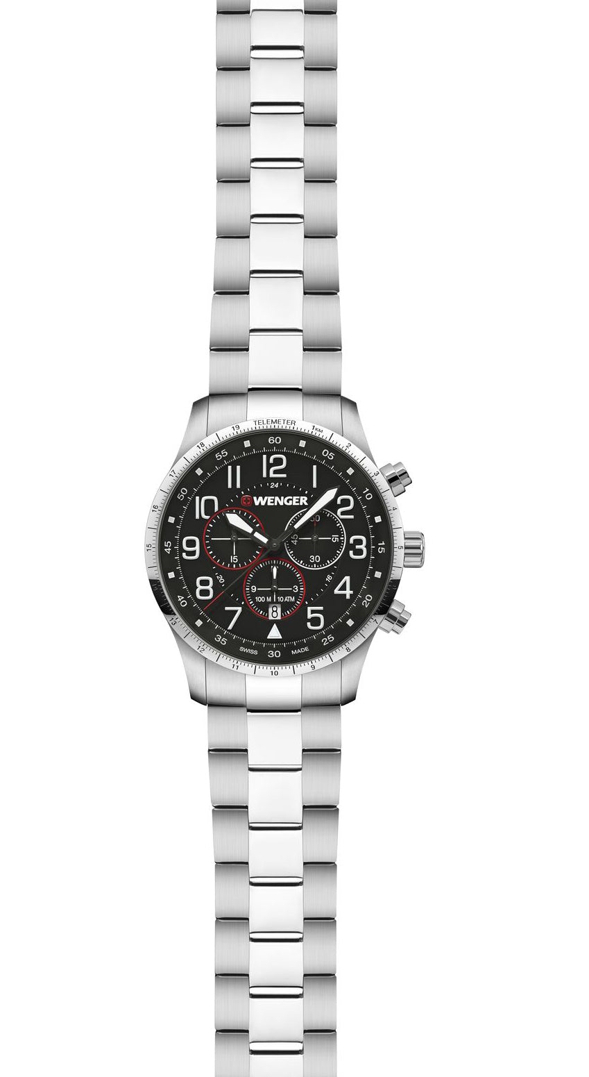 Wenger Attitude Chrono Black Watch 01.1543.120 Image 3