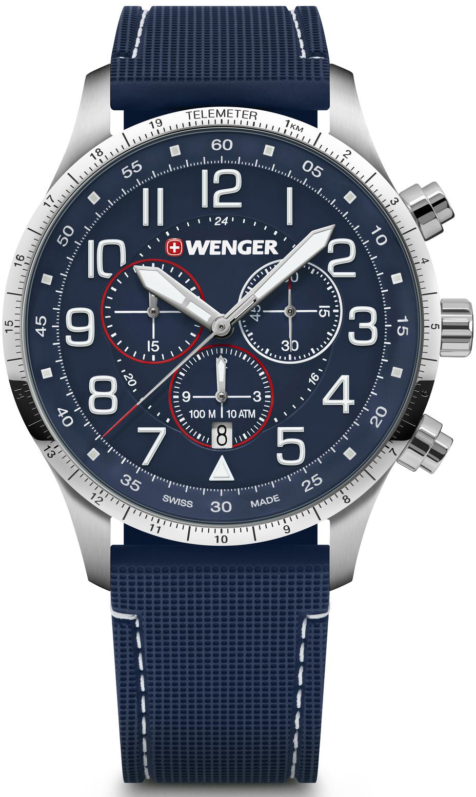 Wenger Attitude Chrono Blue Watch 01.1543.117 Image 1