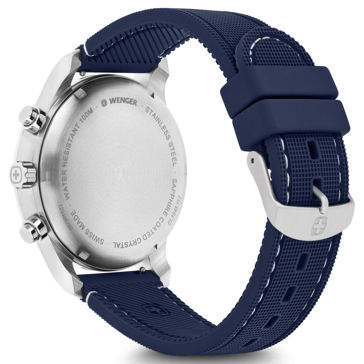 Wenger Attitude Chrono Blue Watch 01.1543.117 Image 4