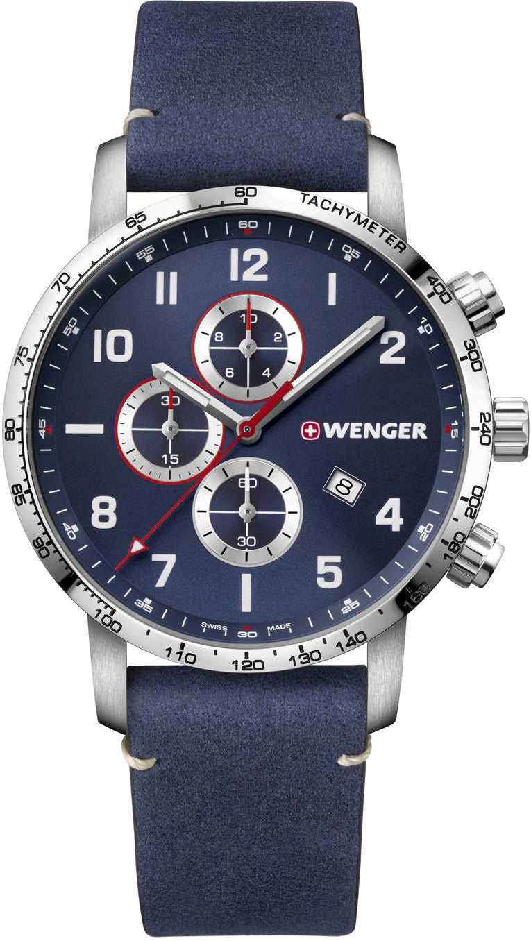 Wenger Attitude Vertical Chrono Mens Watch 01.1543.109 Image 1
