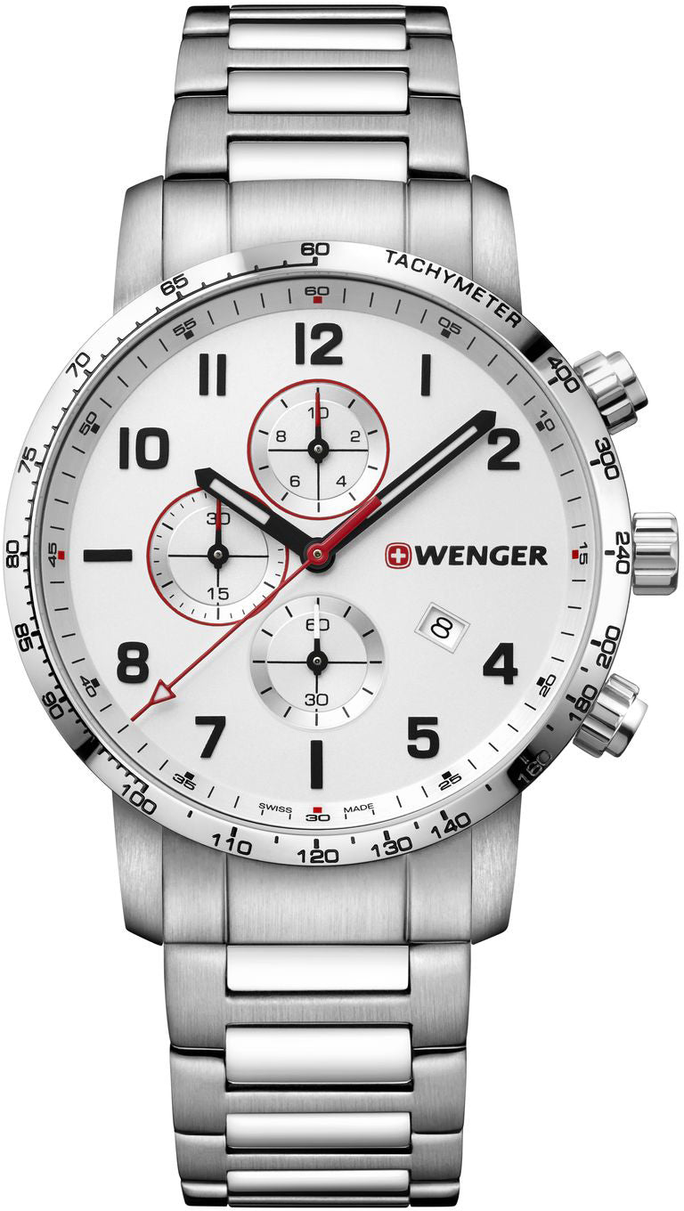 Wenger Attitude Vertical Chrono Mens Watch 01.1543.110 Image 1