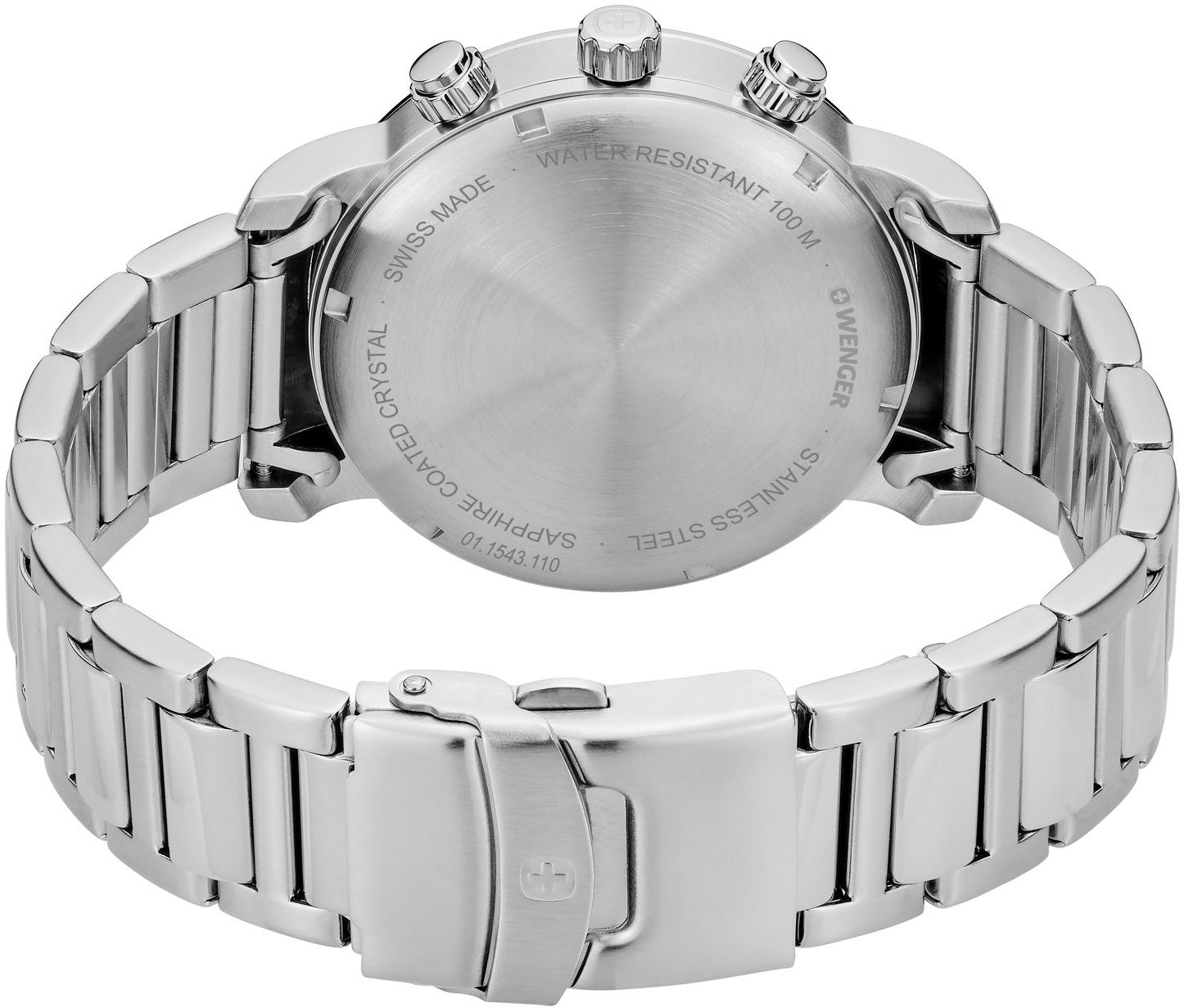 Wenger Attitude Vertical Chrono Mens Watch 01.1543.110 Image 3