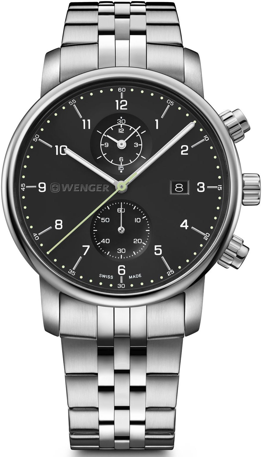 Wenger Urban Classic Chrono Black Watch 01.1743.122 Image 1