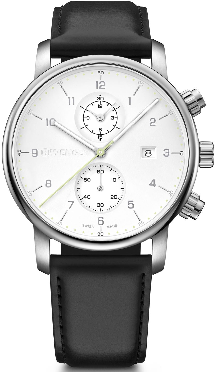 Wenger Urban Classic Chrono White Watch 01.1743.123 Image 1