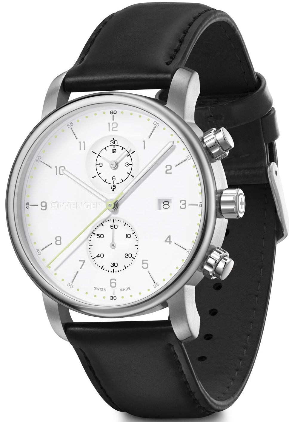 Wenger Urban Classic Chrono White Watch 01.1743.123 Image 2