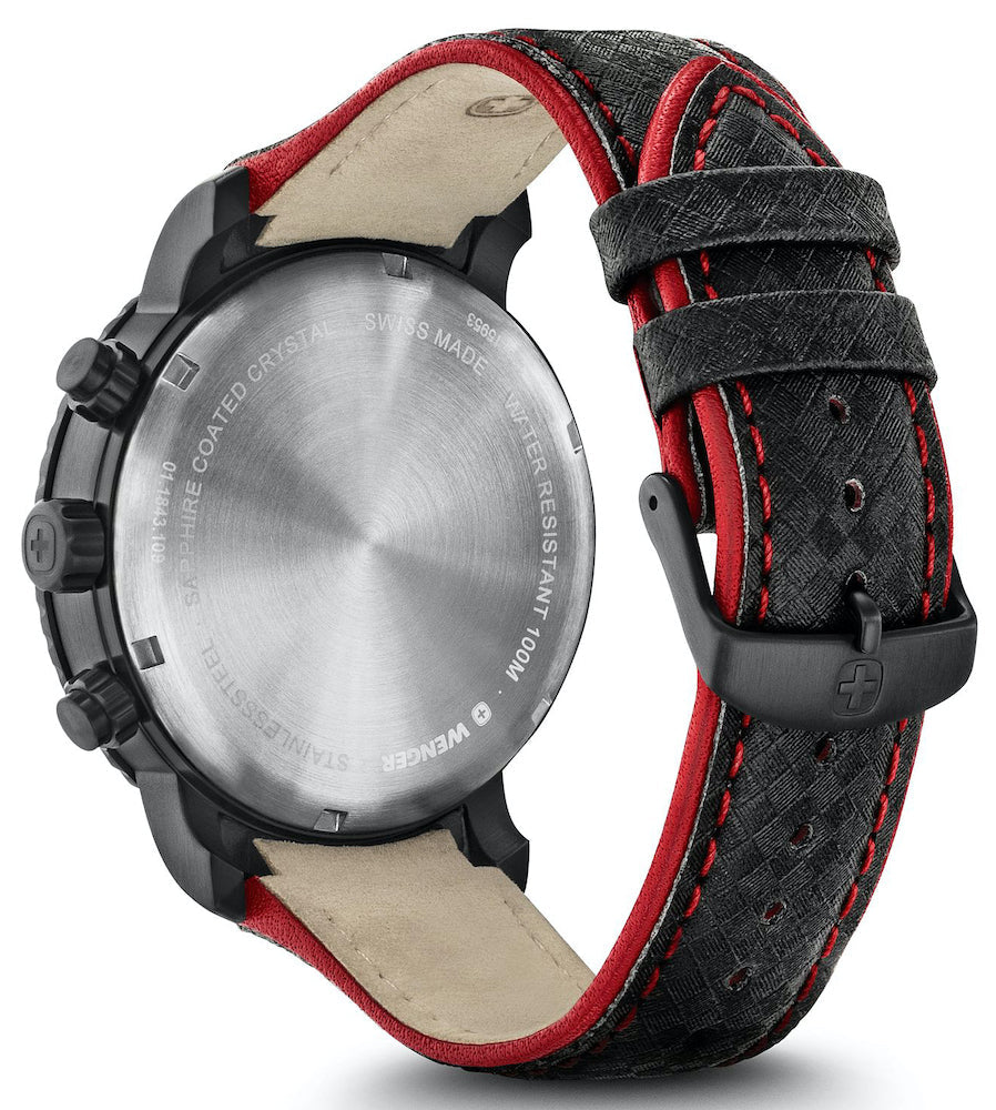 Wenger Watch Roadster Black Night Chrono D 01.1843.109 Image 2