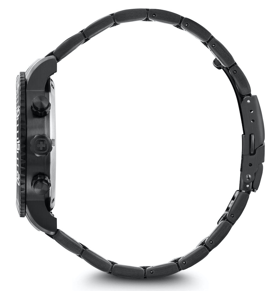 Wenger Watch Roadster Black Night Chrono D 01.1843.110 Image 4