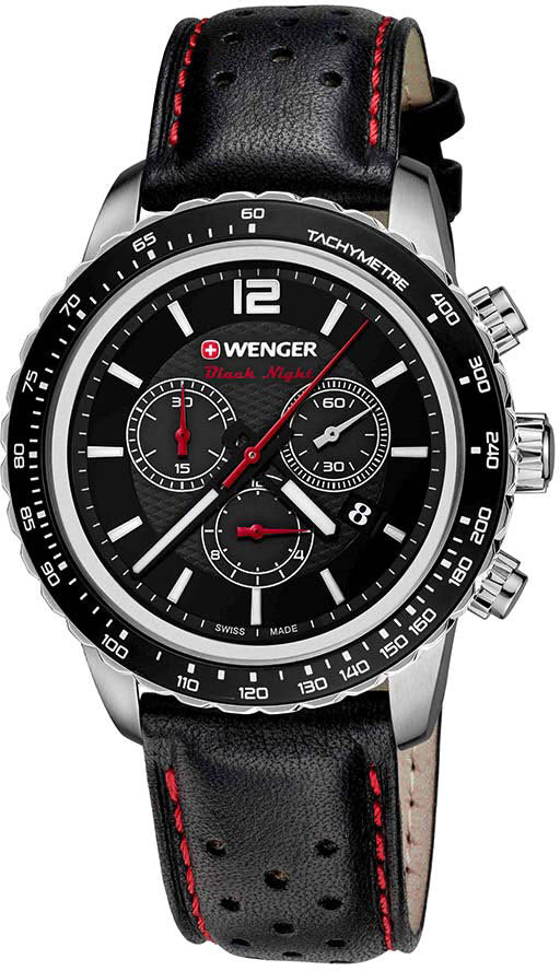 Wenger Watch Roadster Black Night Chrono D 10853105 Image 1