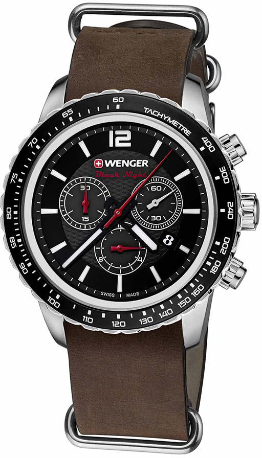 Wenger Watch Roadster Black Night Chrono D 10853106 Image 1