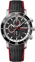 Wenger Watch Roadster Black Night Chrono Mens 01.1843.105 Image 1