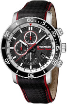 Wenger Watch Roadster Black Night Chrono Mens 01.1843.105 Image 2