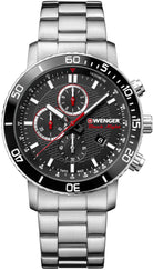 Wenger Watch Roadster Black Night Chrono Mens 01.1843.106 Image 1