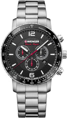 Wenger Watch Roadster Black Night Chrono Mens D 01.1843.103 Image 1