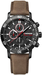 Wenger Watch Roadster Black Night Chrono Mens D 01.1843.107 Image 1