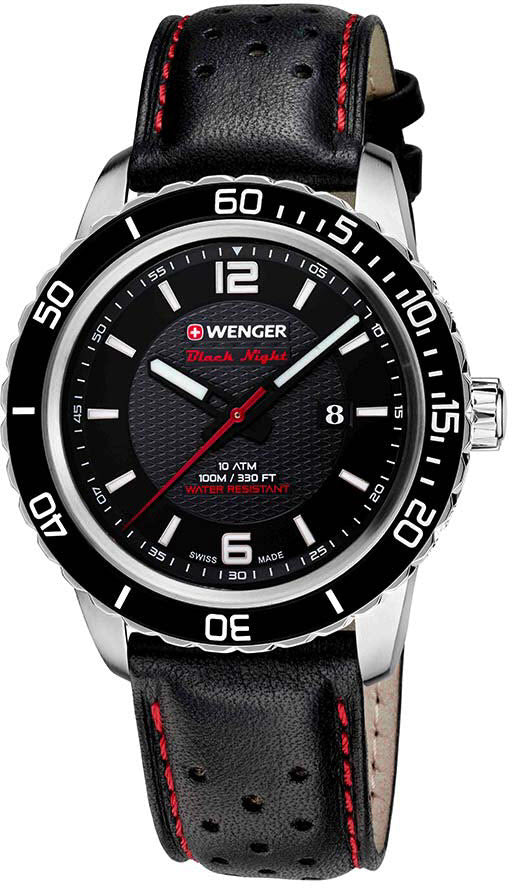 Wenger Watch Roadster Black Night Date D 10851120 Image 1