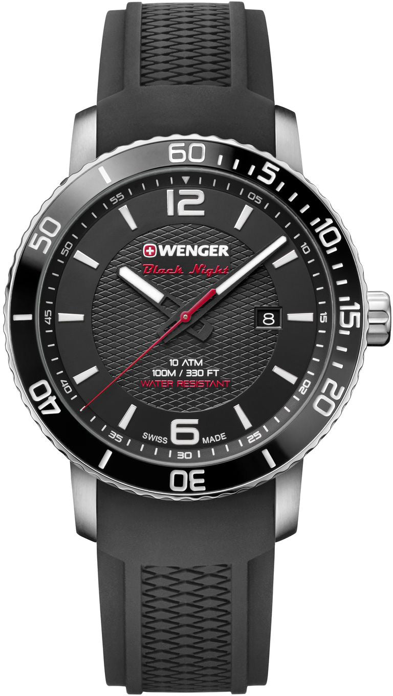 Wenger Watch Roadster Black Night Mens 01.1841.102 Image 1