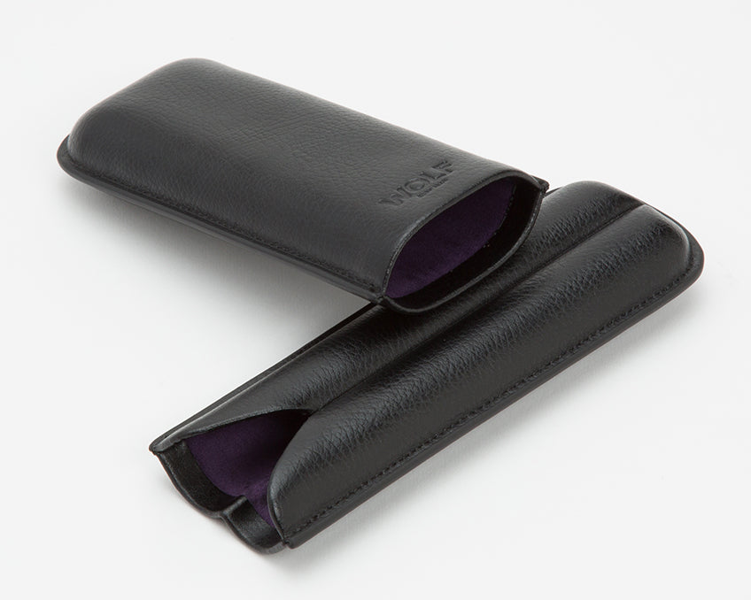 Wolf Cigar Case Blake 2 Piece Black Purple 306528 Image 3