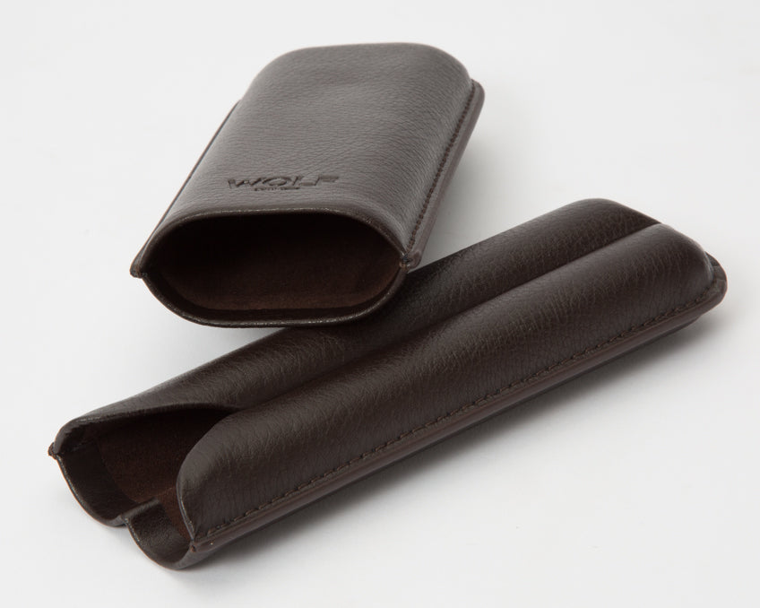 Wolf Cigar Case Blake 2 Piece Brown 306506 Image 3