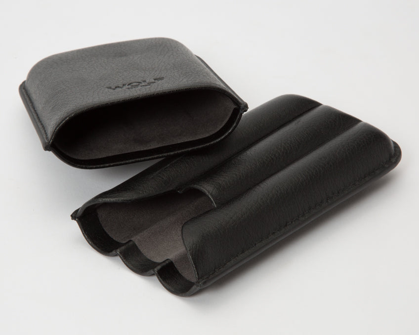 Wolf Cigar Case Blake 3 Piece Black Grey 306602 Image 3