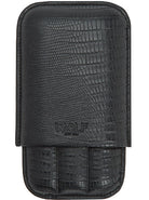 Wolf Cigar Case Blake 3 Piece Black Teju Lizard 306658 Image 1