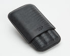 Wolf Cigar Case Blake 3 Piece Black Teju Lizard 306658 Image 2