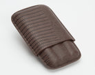 Wolf Cigar Case Blake 3 Piece Brown Teju Lizard 306695 Image 2