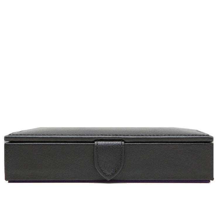 Wolf Cufflink Tie Box Blake Black Purple 305328 Image 1