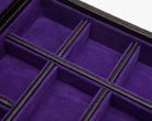 Wolf Cufflink Tie Box Blake Black Purple 305328 Image 4