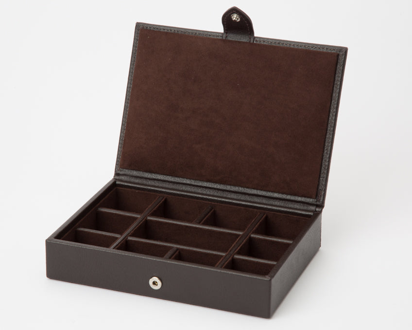 Wolf Cufflink Tie Box Blake Brown 305306 Image 3