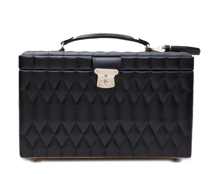 WOLF Jewellery Box Caroline Large Black 329671 Image 2