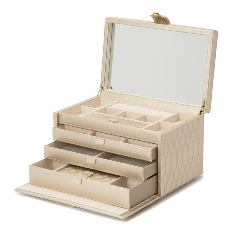Wolf Jewellery Box Caroline Large Champagne 329646 Image 1