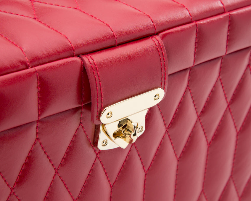 WOLF Jewellery Box Caroline Large Red 329672 Image 4